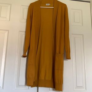 Cielo Size Small Honey Mustard Cardigan